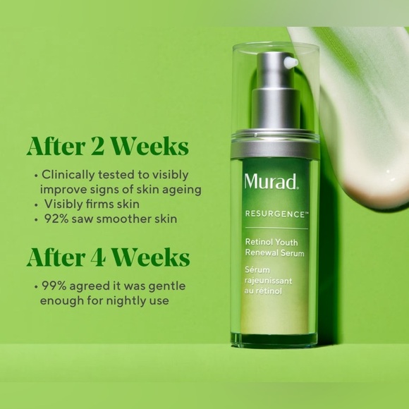 BNIB Murad Resurgence Overnight Renewal Set – Full-Size Serum & Jumbo Cleanser - Picture 13 of 16